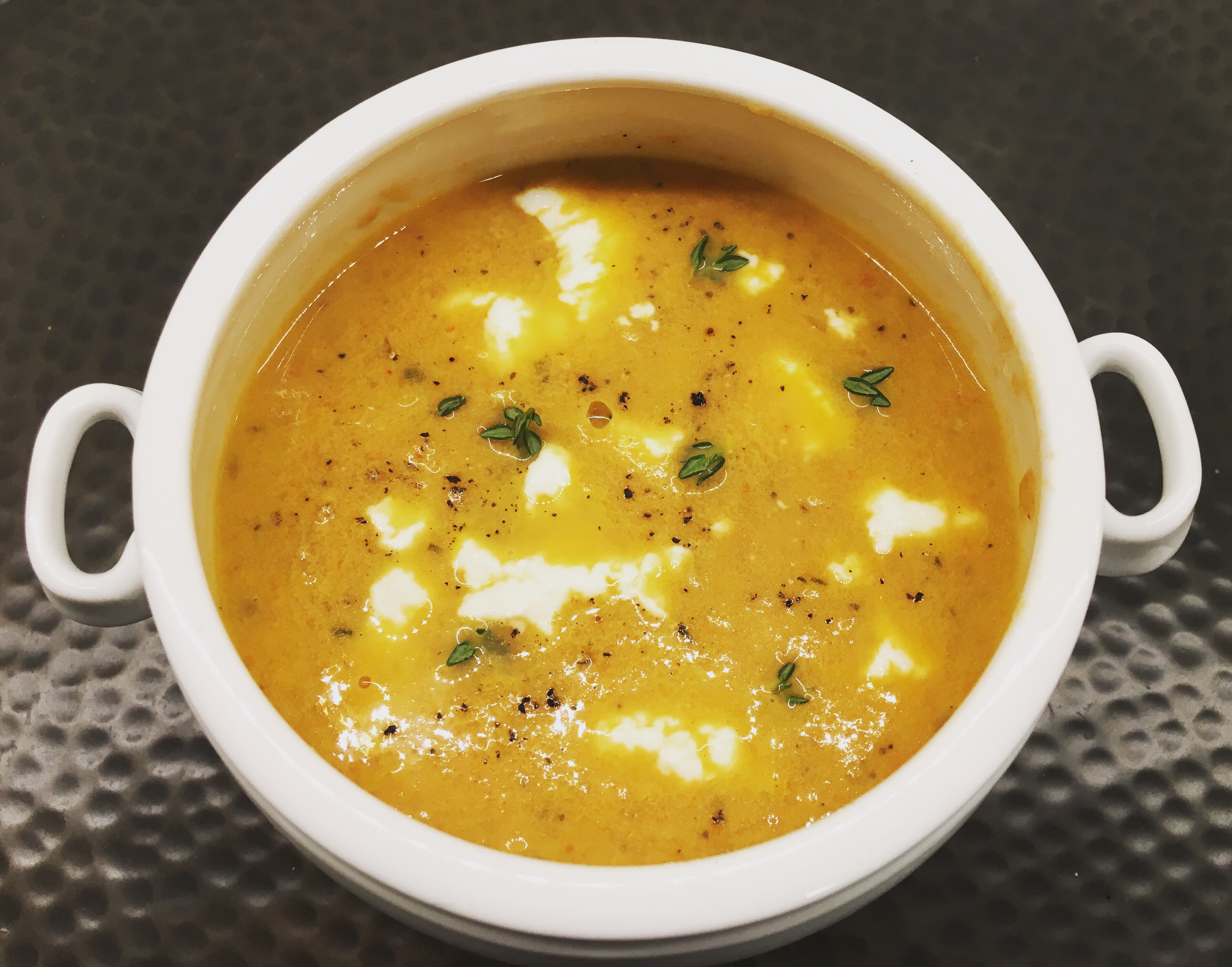 Roasted Eggplant Soup Never Not Hungry