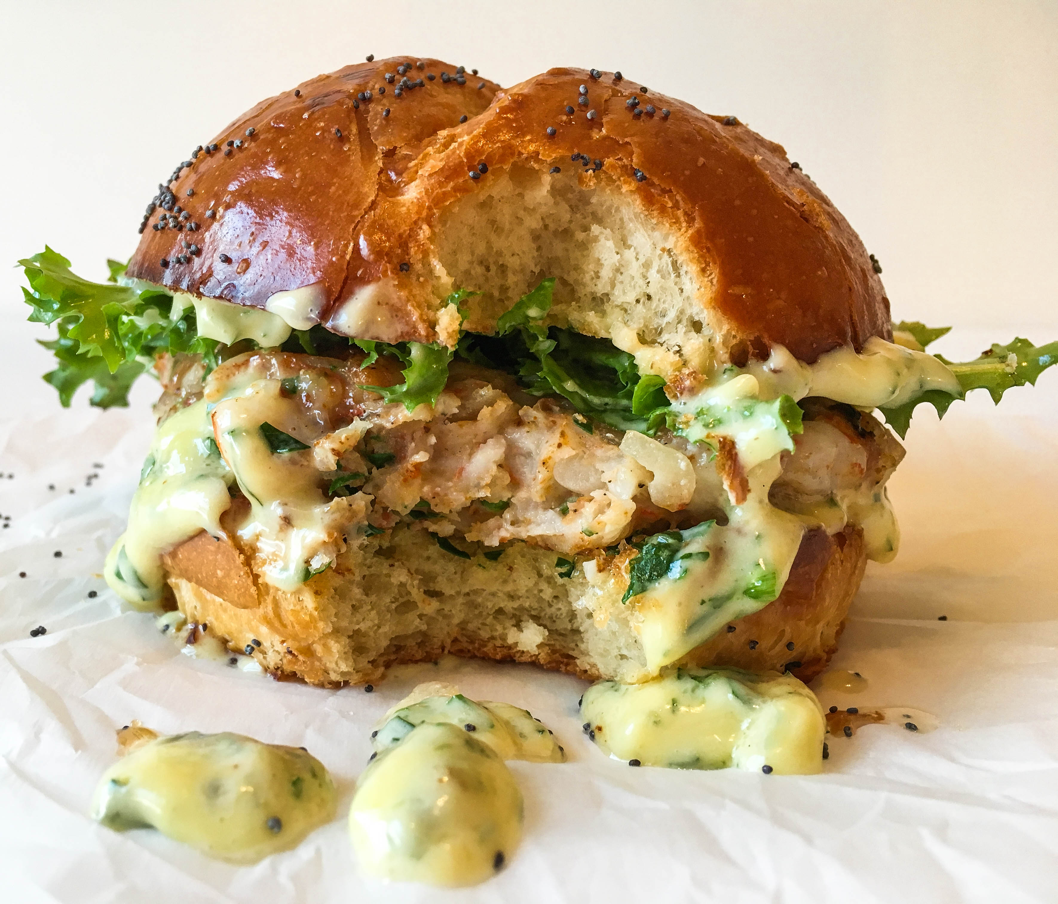 Shrimp Burger 2