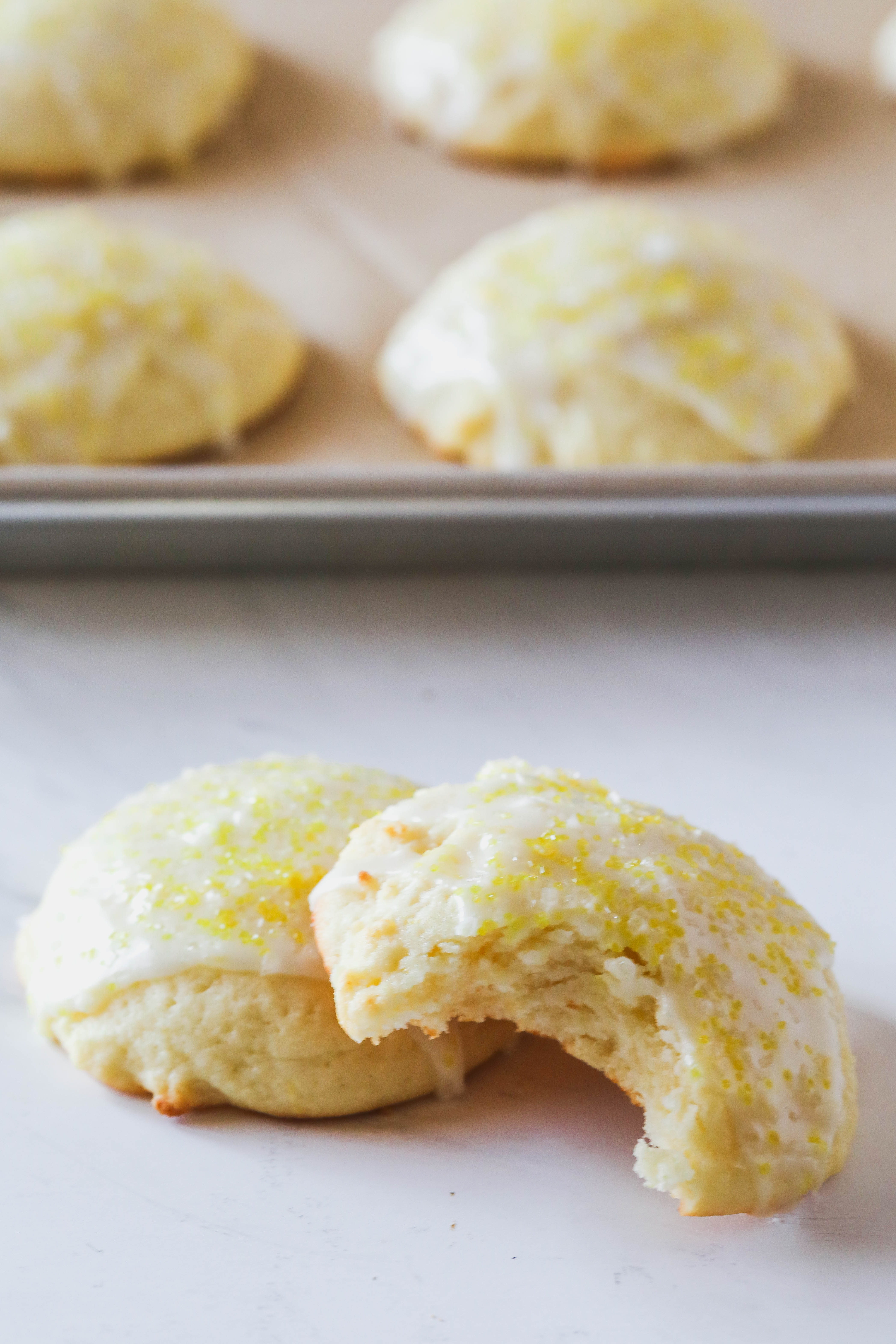 Lemon-Ricotta Cookies with Lemon Glaze-5