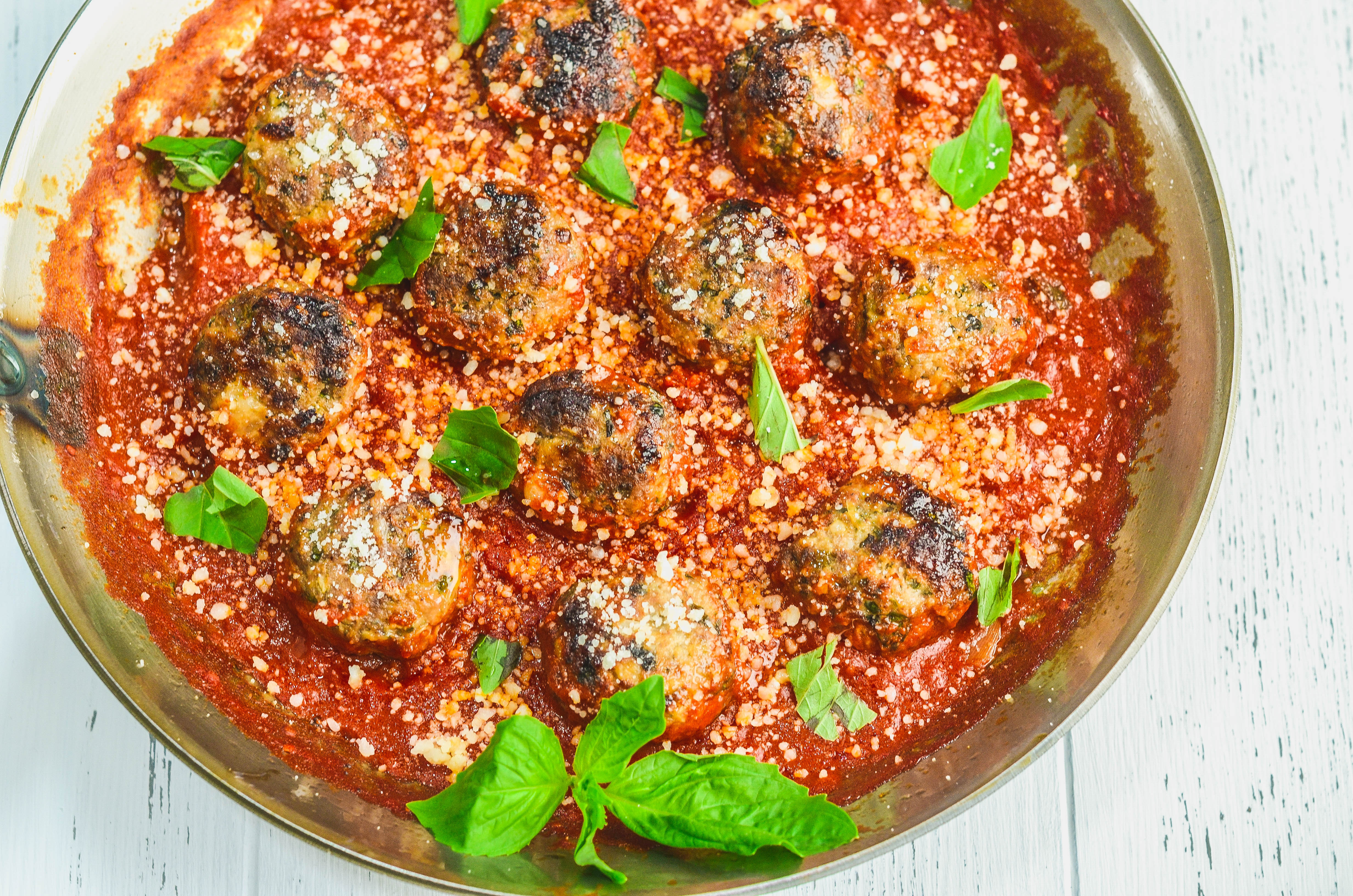 Spicy Smoked Mozzarella Meatballs Never Not Hungry