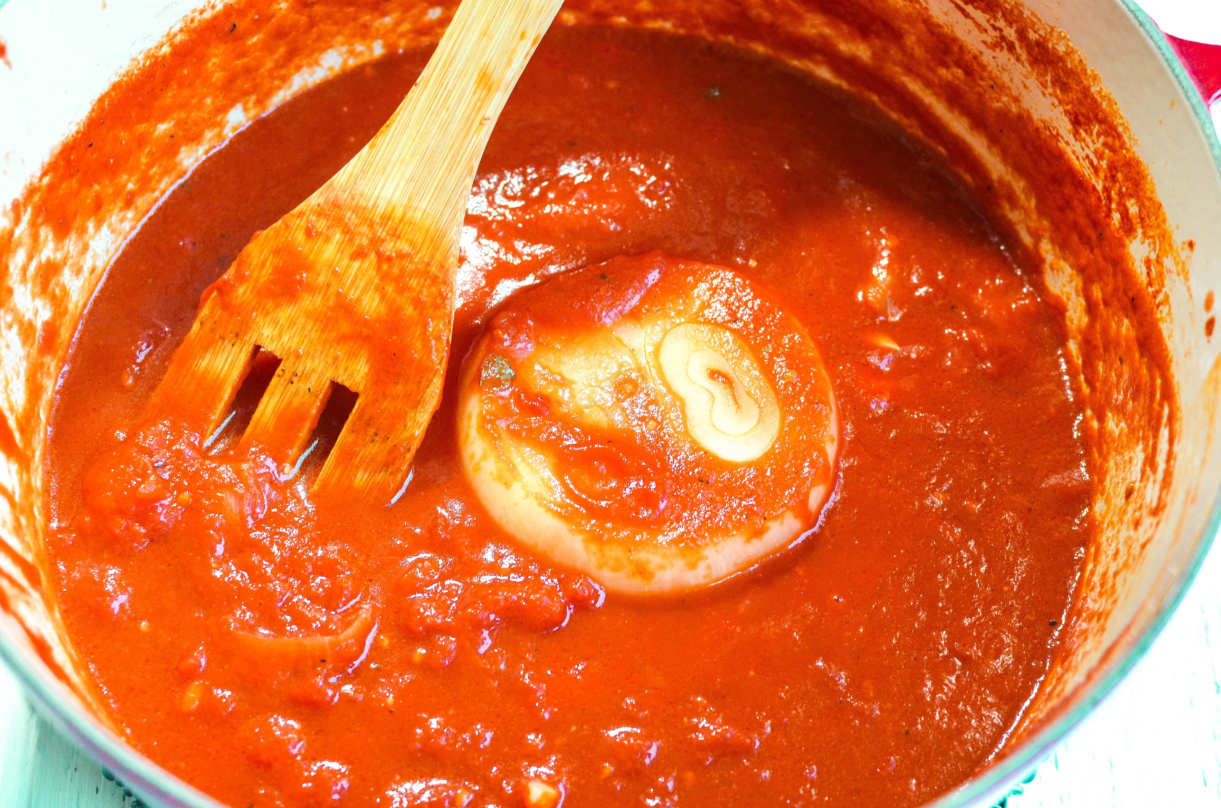 Tomato Sauce with Butter, Onion and Garlic Never Not Hungry