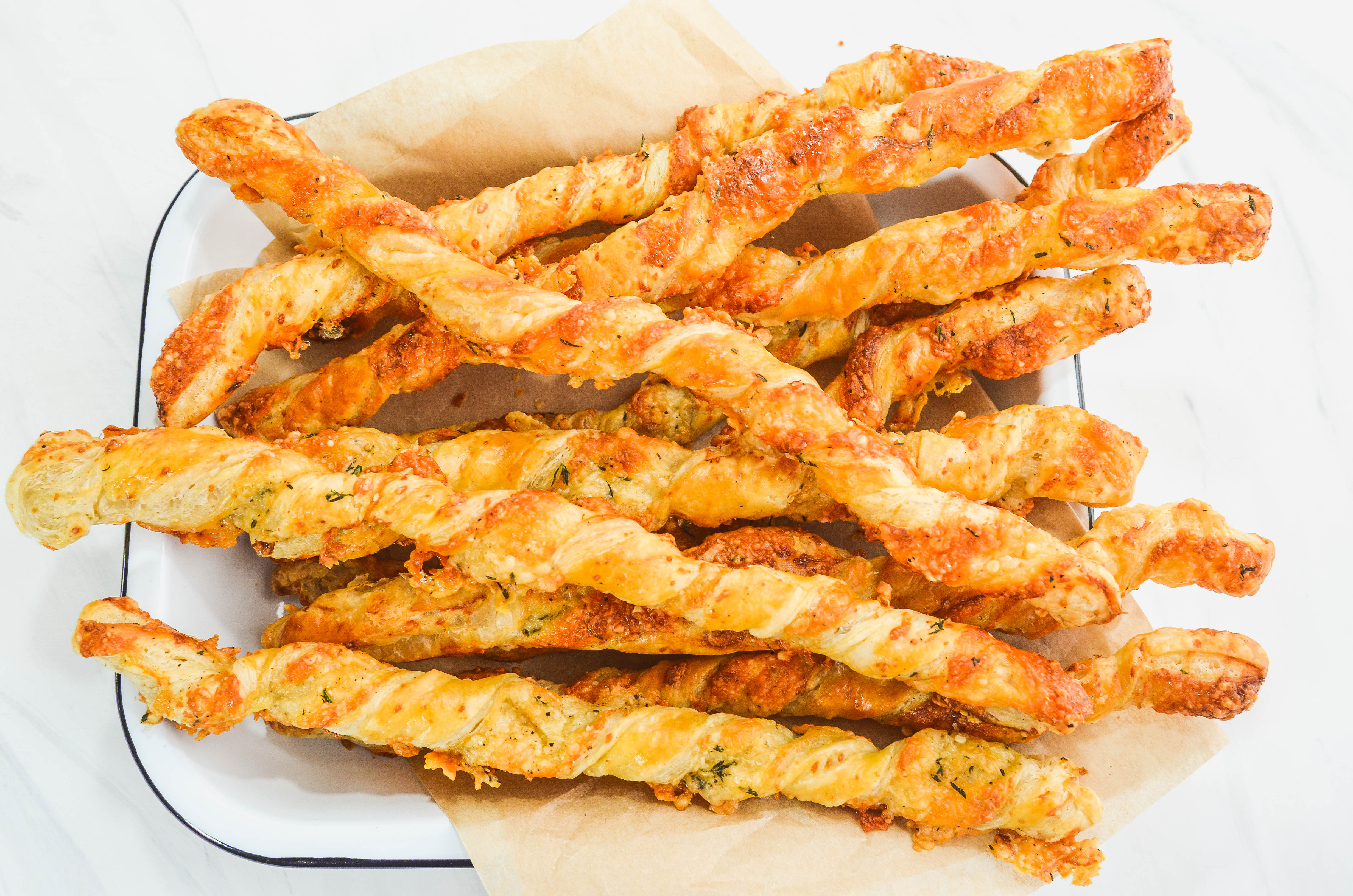 Gruyere and Thyme Cheese Straws Never Not Hungry