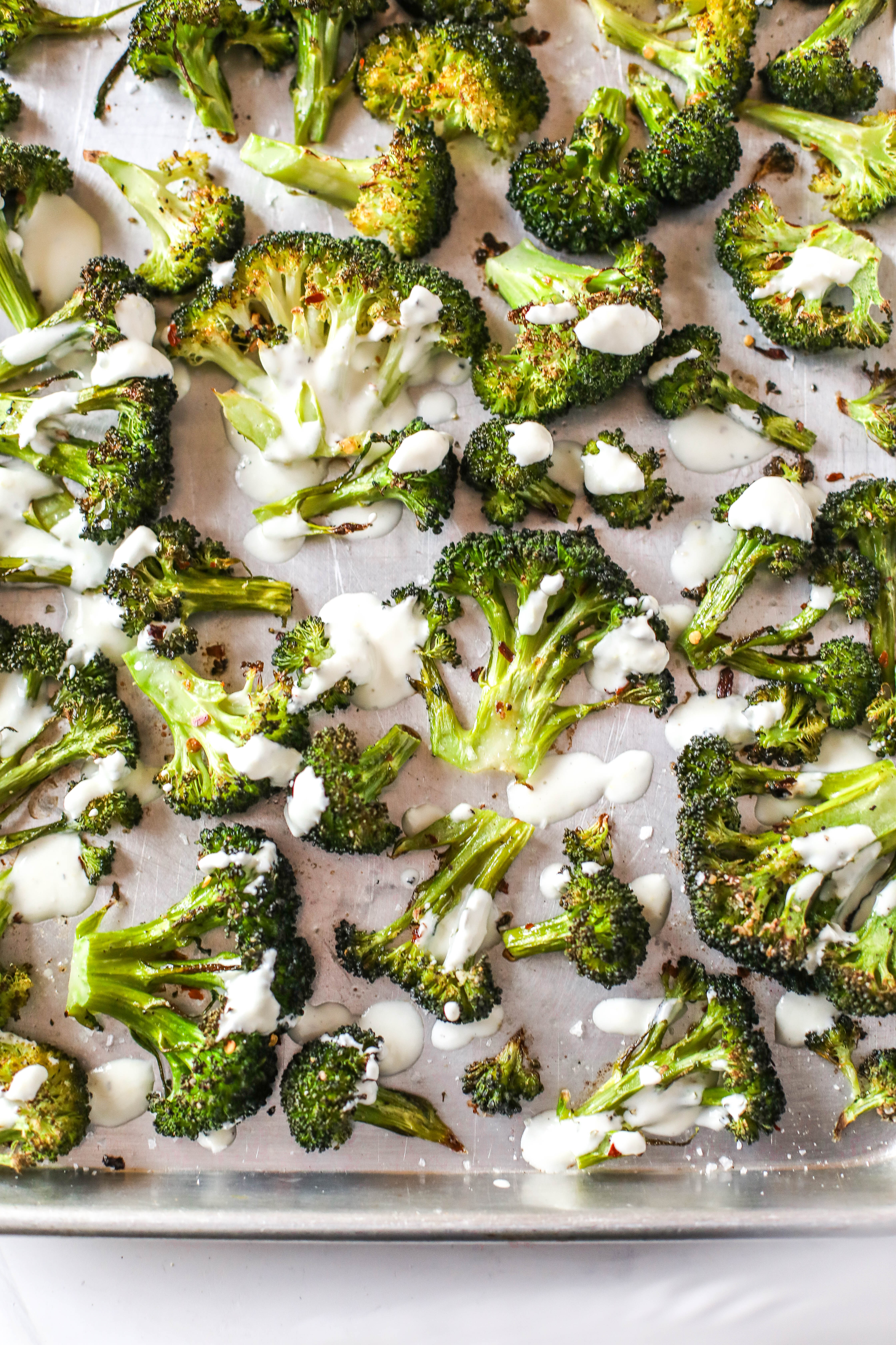 Spicy Roasted Broccoli with Lemony Goat Cheese Drizzle-2.jpg