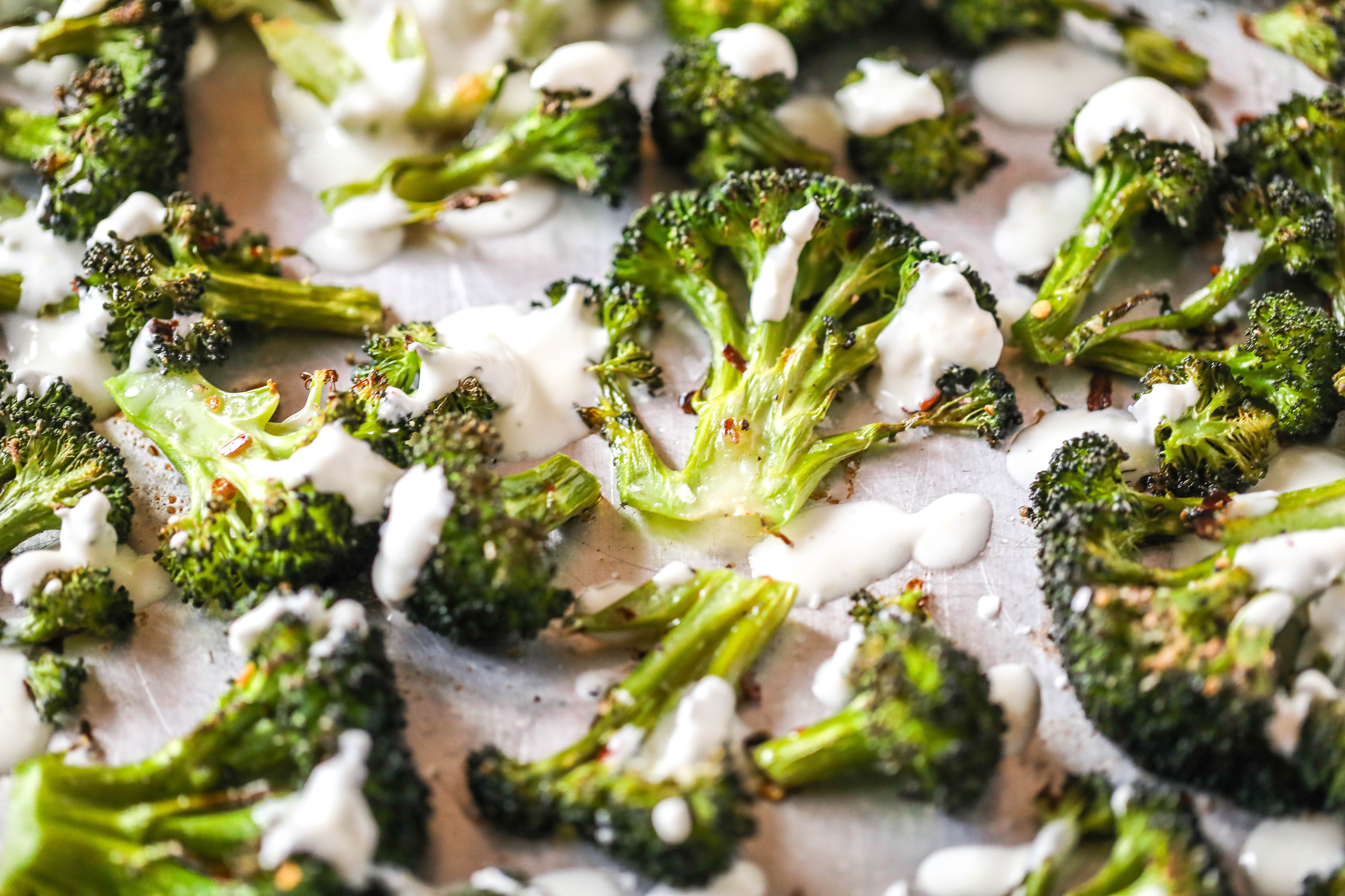 Spicy Roasted Broccoli with Lemony Goat Cheese Drizzle-3.jpg