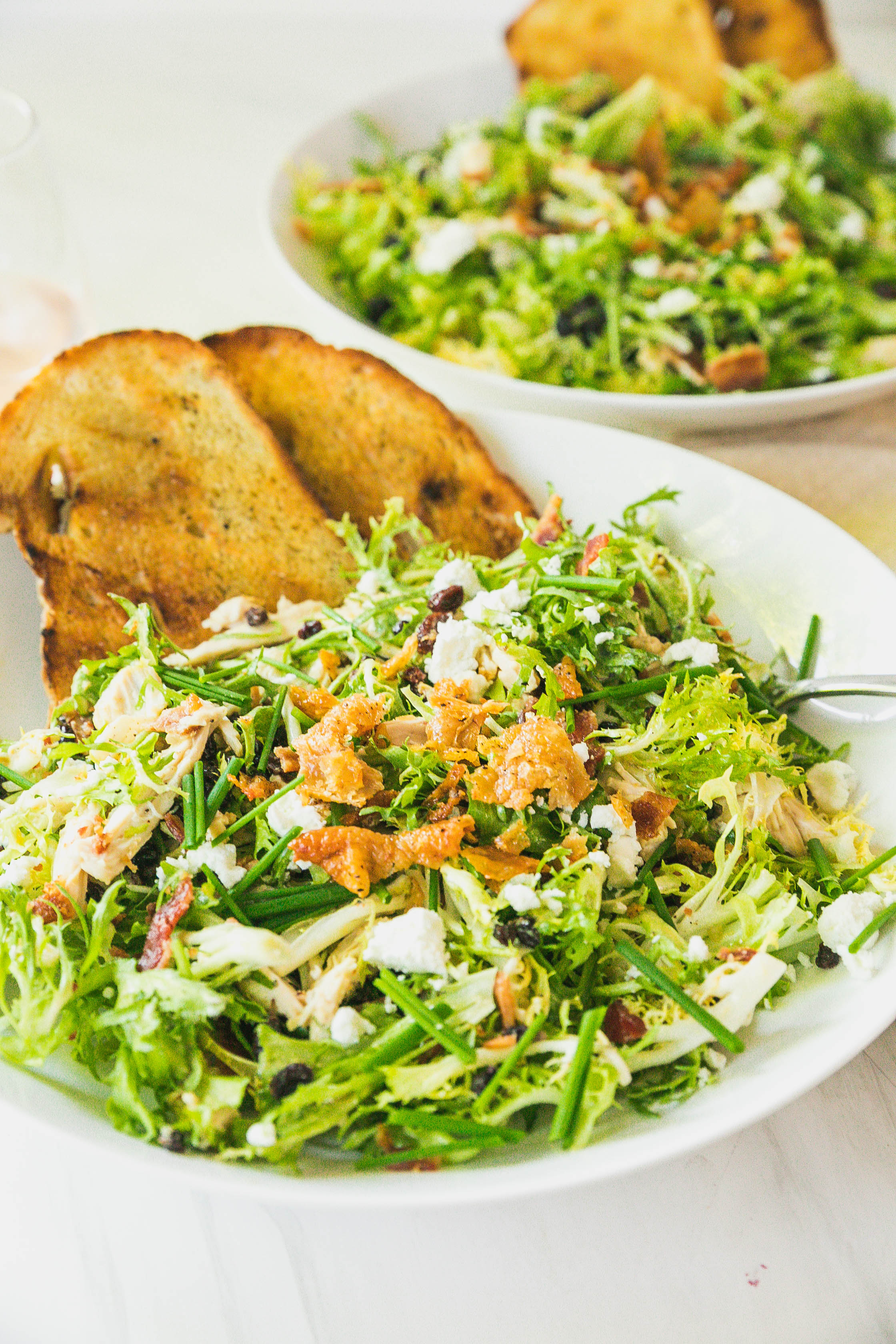 Warm Chicken and Frisée Salad with Bacon Fat Vinaigrette and Chicken Skin Garnish-2.jpg