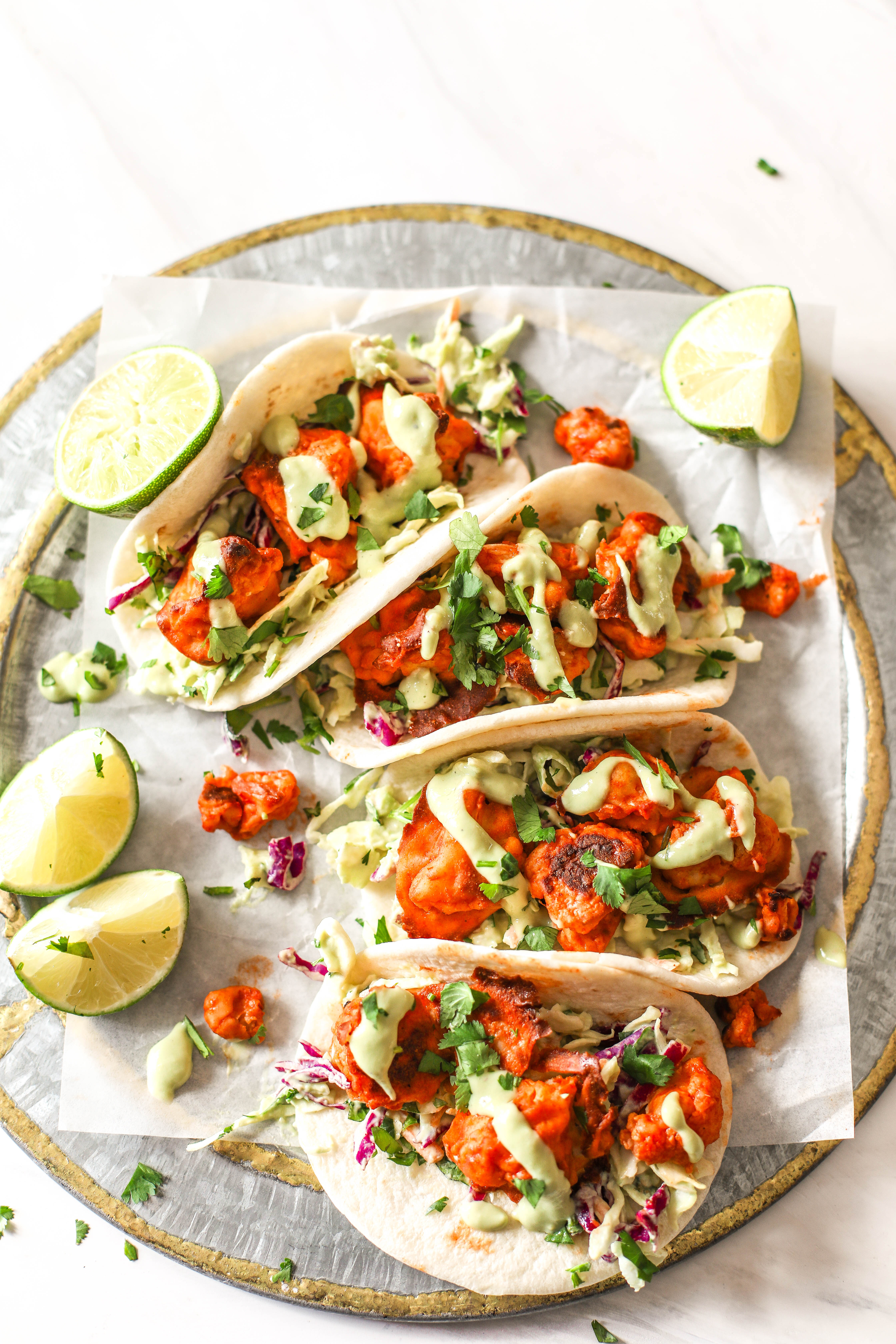 Buffalo Cauliflower Tacos with Avocado Crema and Slaw-2.jpg