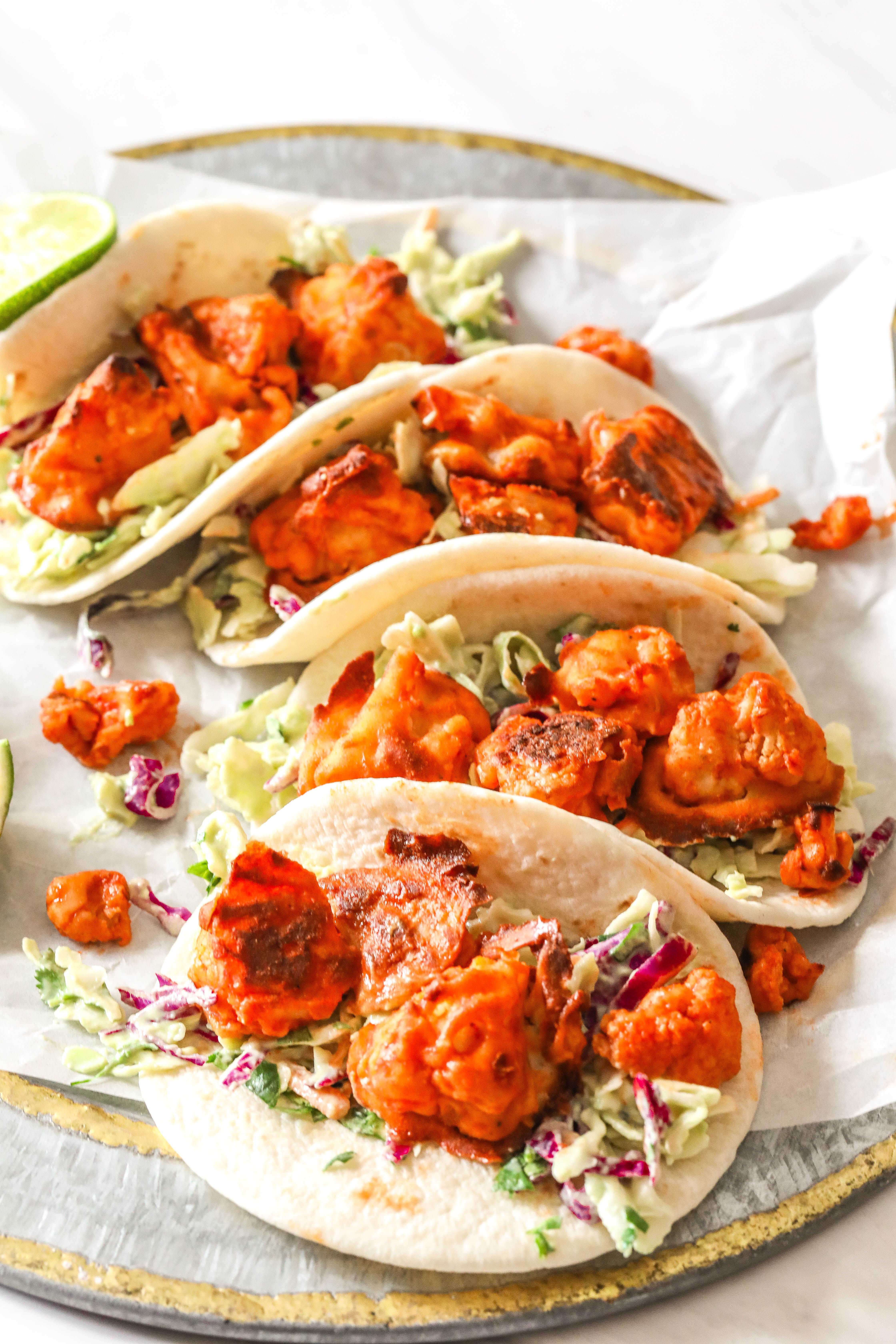 Buffalo Cauliflower Tacos with Avocado Crema and Slaw.jpg