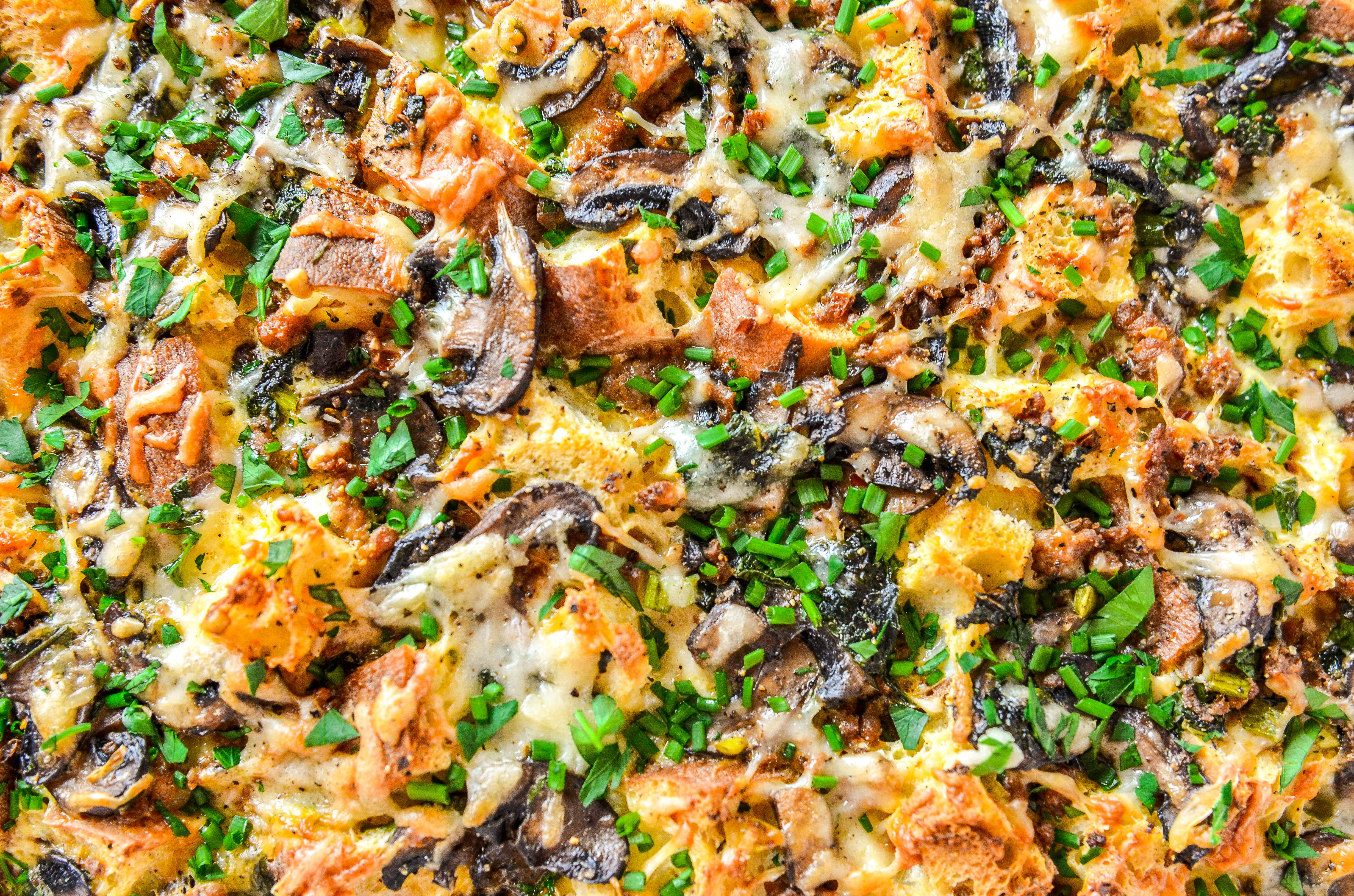 Sausage, Mushroom & Kale Breakfast Casserole-2.jpg