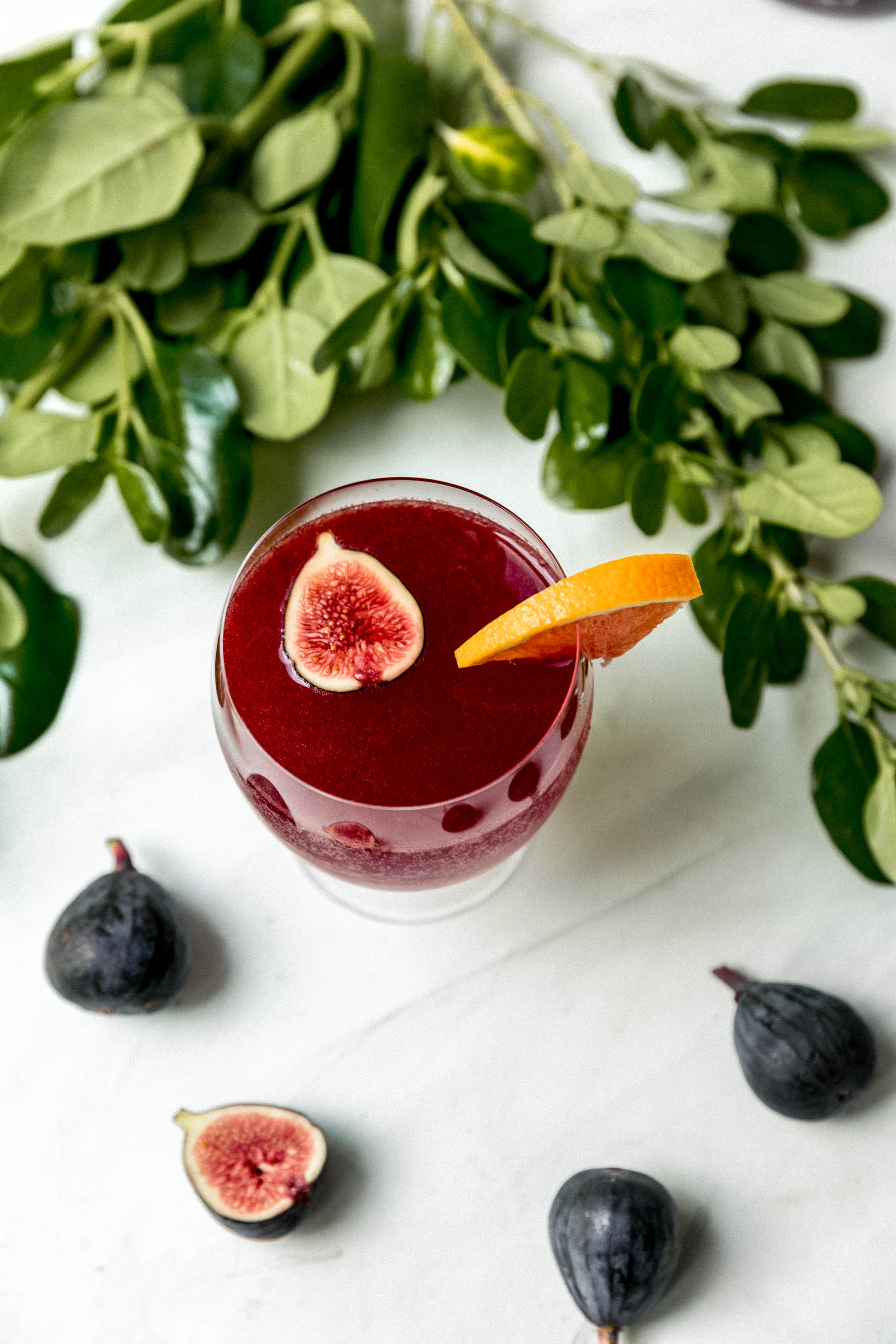 Fig Jam and Beet Mimosas