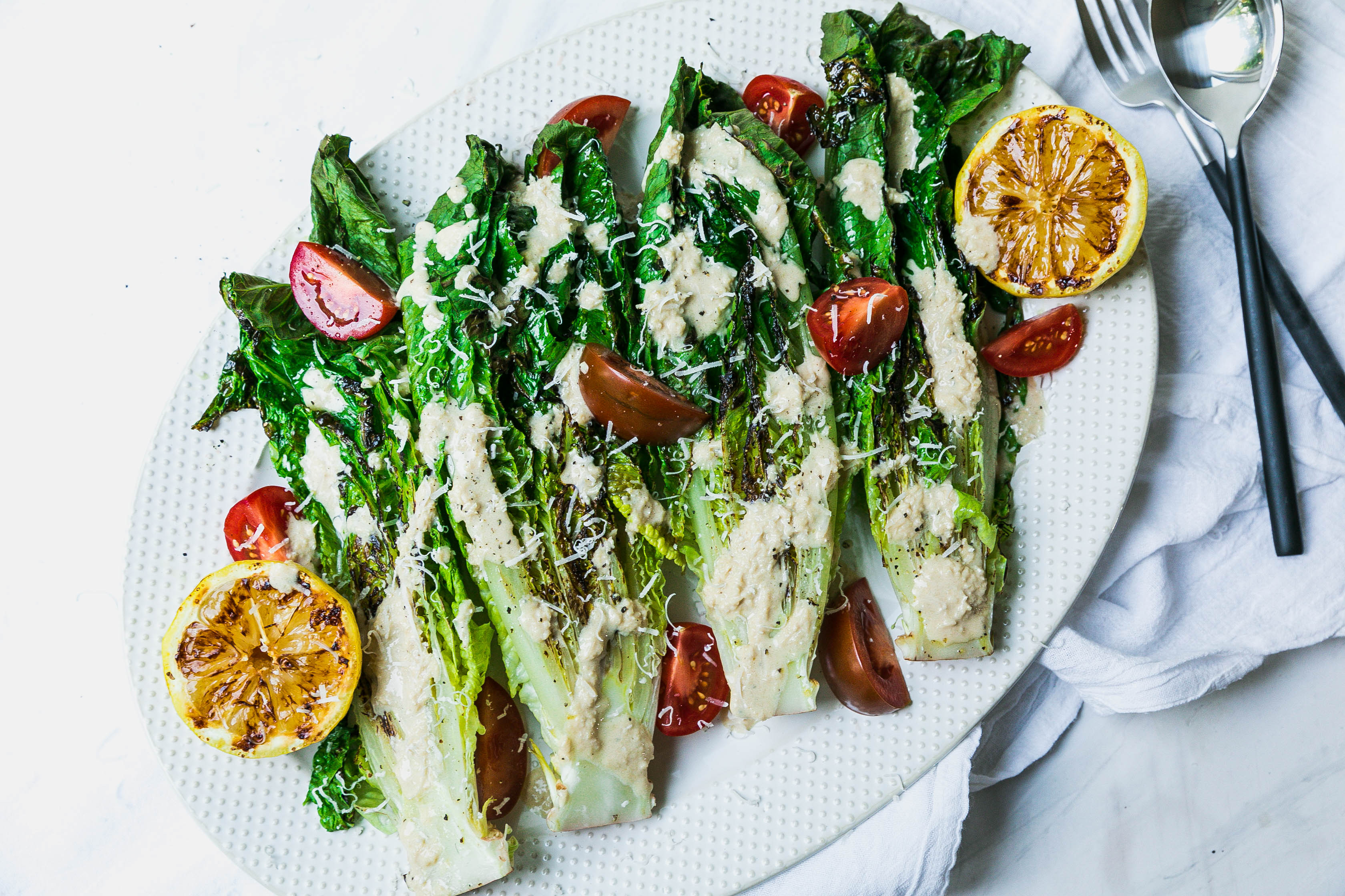 Grilled Caesar Salad Never Not Hungry