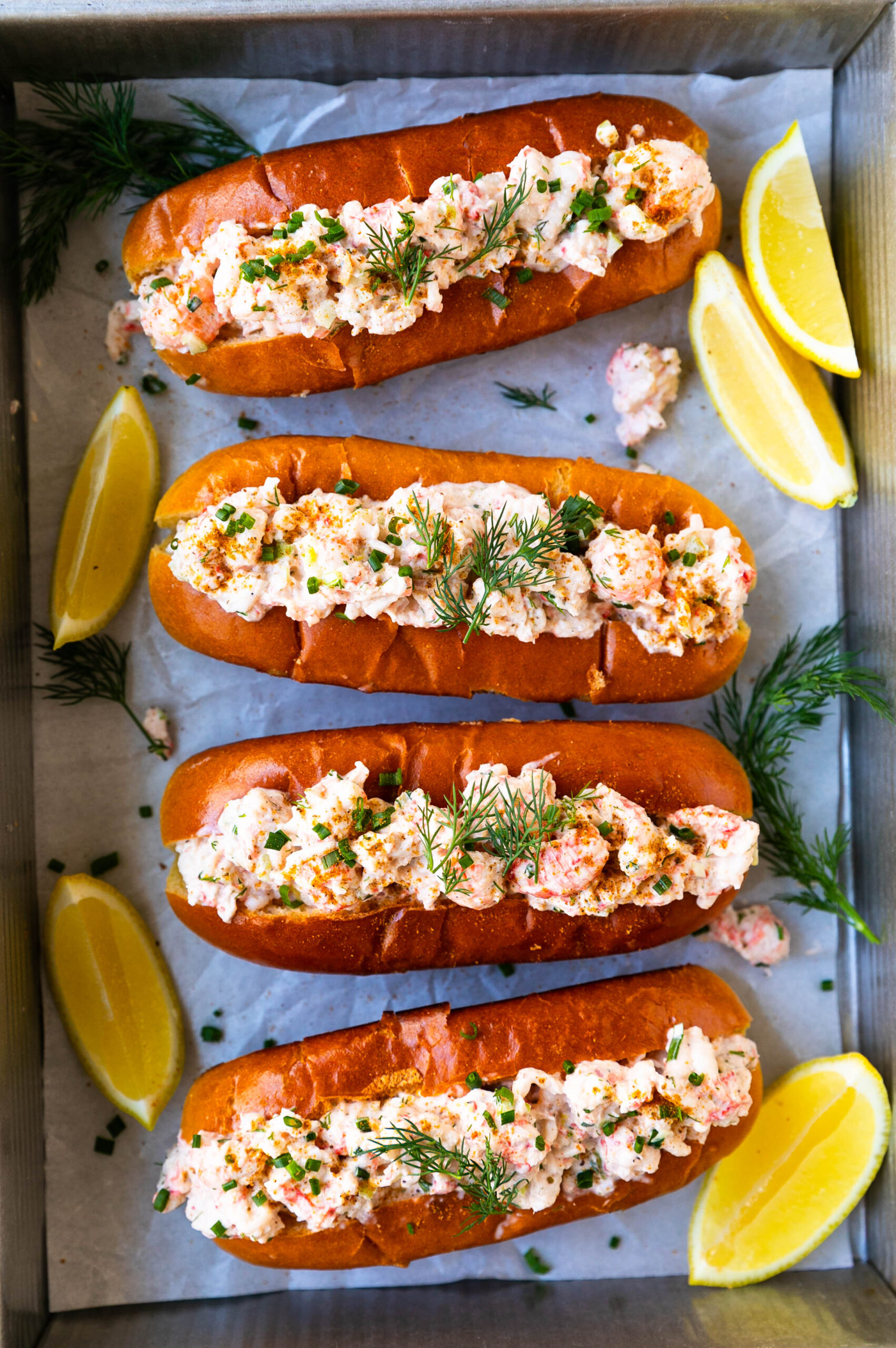 New England-Style Lobster Rolls - Never Not Hungry